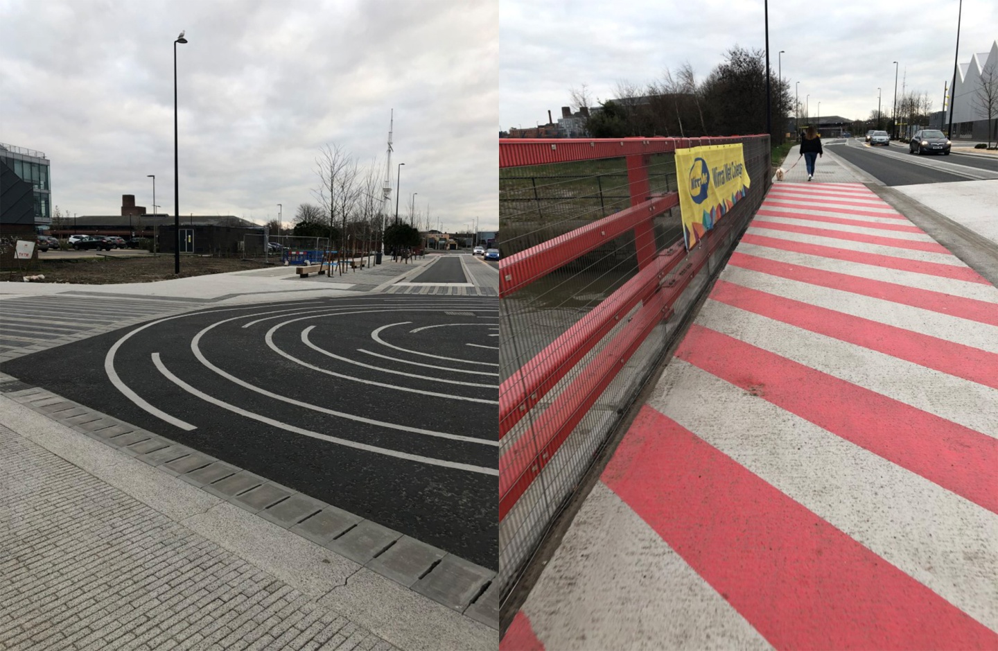 Tower Road South, Birkenhead, Merseyside Public Realm scheme TMS
