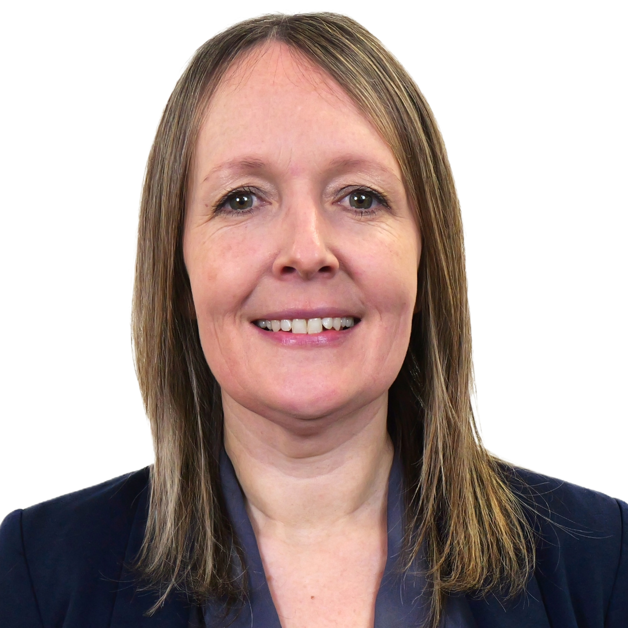 Lorna Styring (TMS) smiling in a white background.