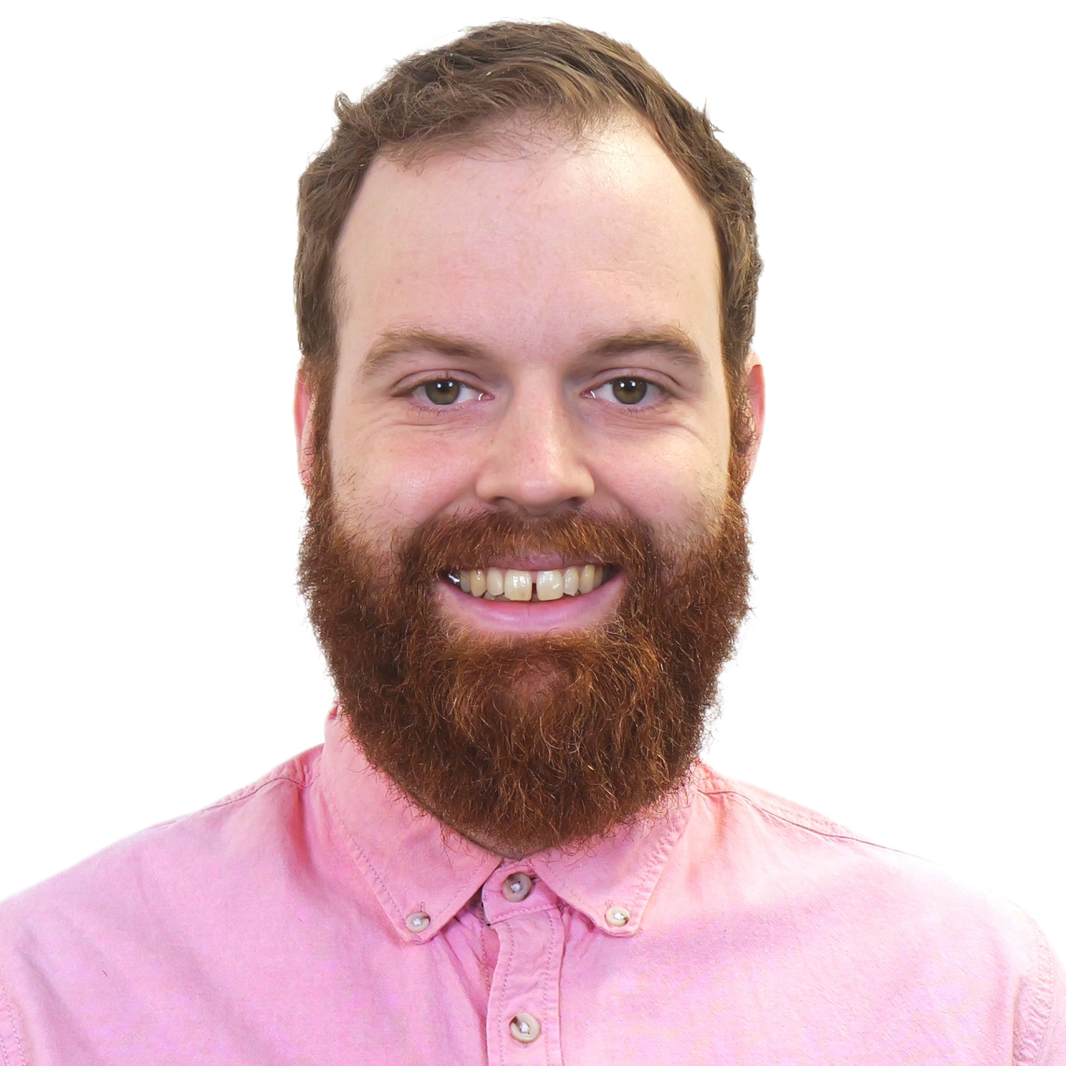 Richard Cook (TMS) smiling in a white background.