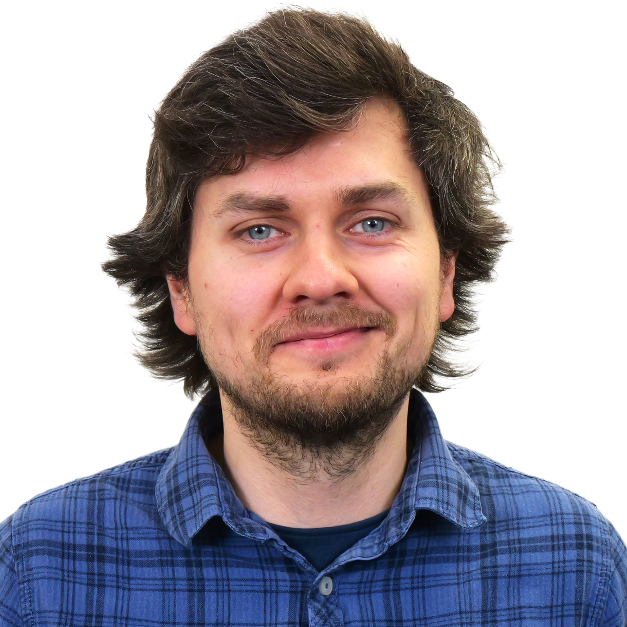 Steve Barnard (TMS) smiling in a white background.