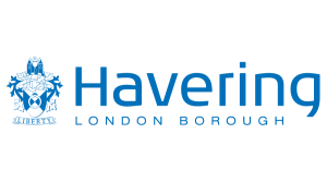 Havering London Borough logo in blue.