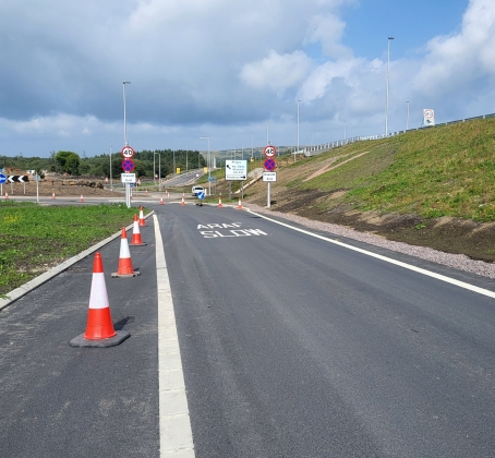 Heads of the valley scheme roundabout.