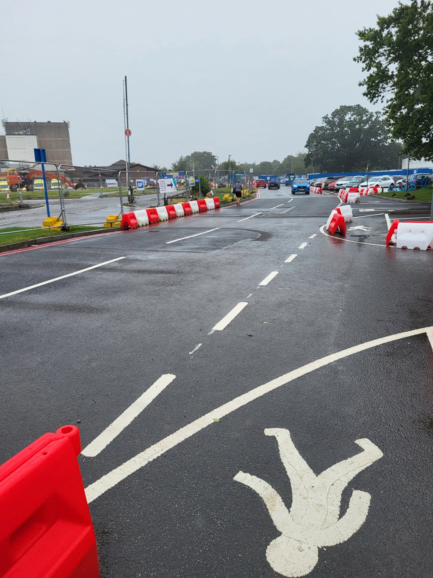 Royal Shrewsbury Hospital junction.
