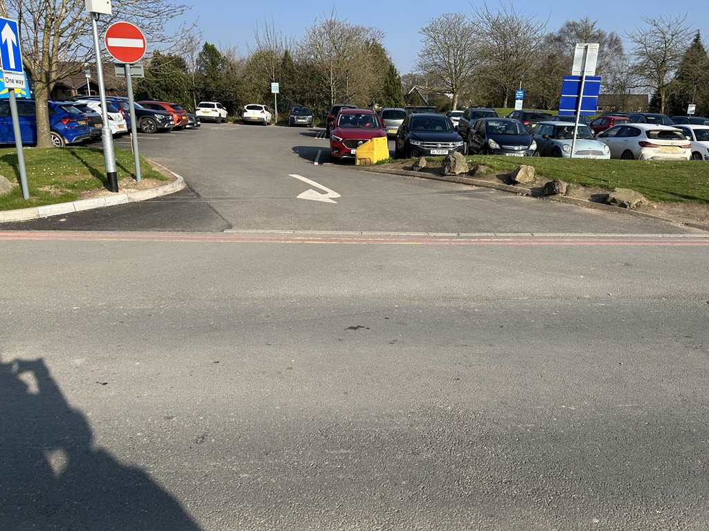 Royal Shrewsbury Hospital one-way system