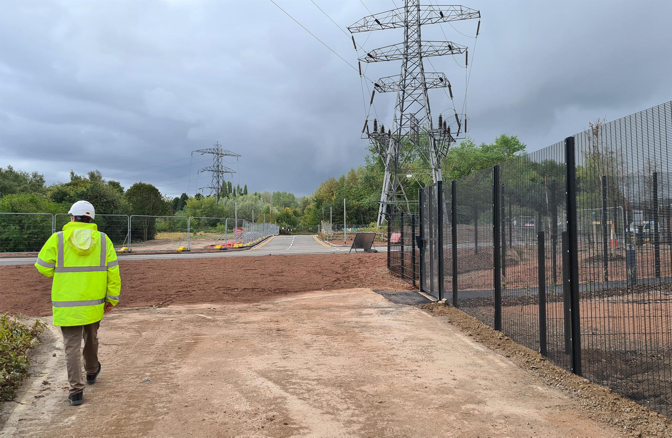 Building site at the Former Rugeley Power Station.